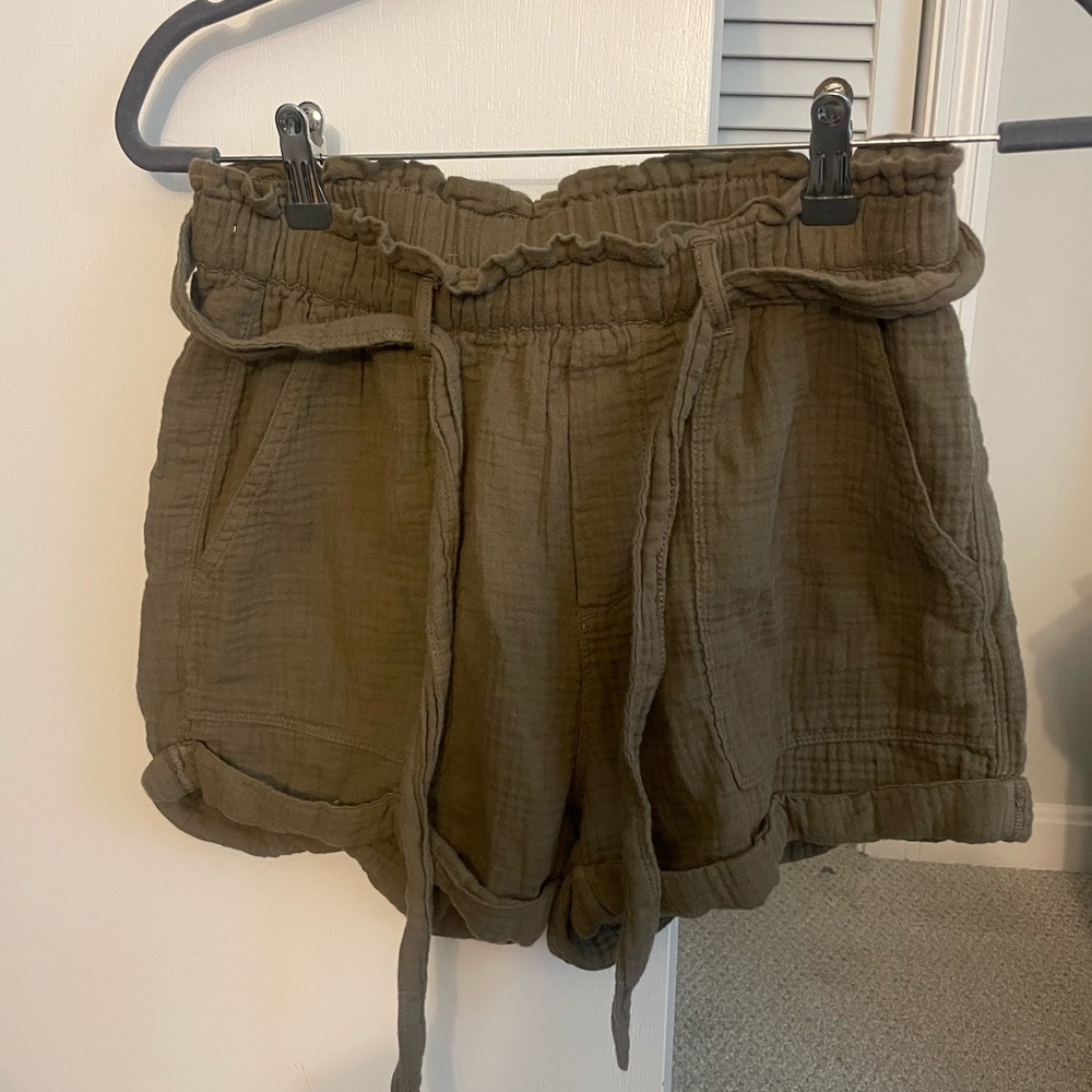 Aerie linen shorts